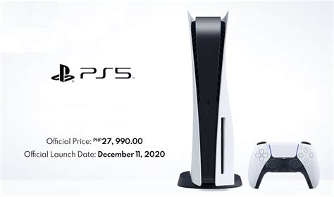 ps5 release date philippines|PS5 launches in PH on December 11 for P27,990.
